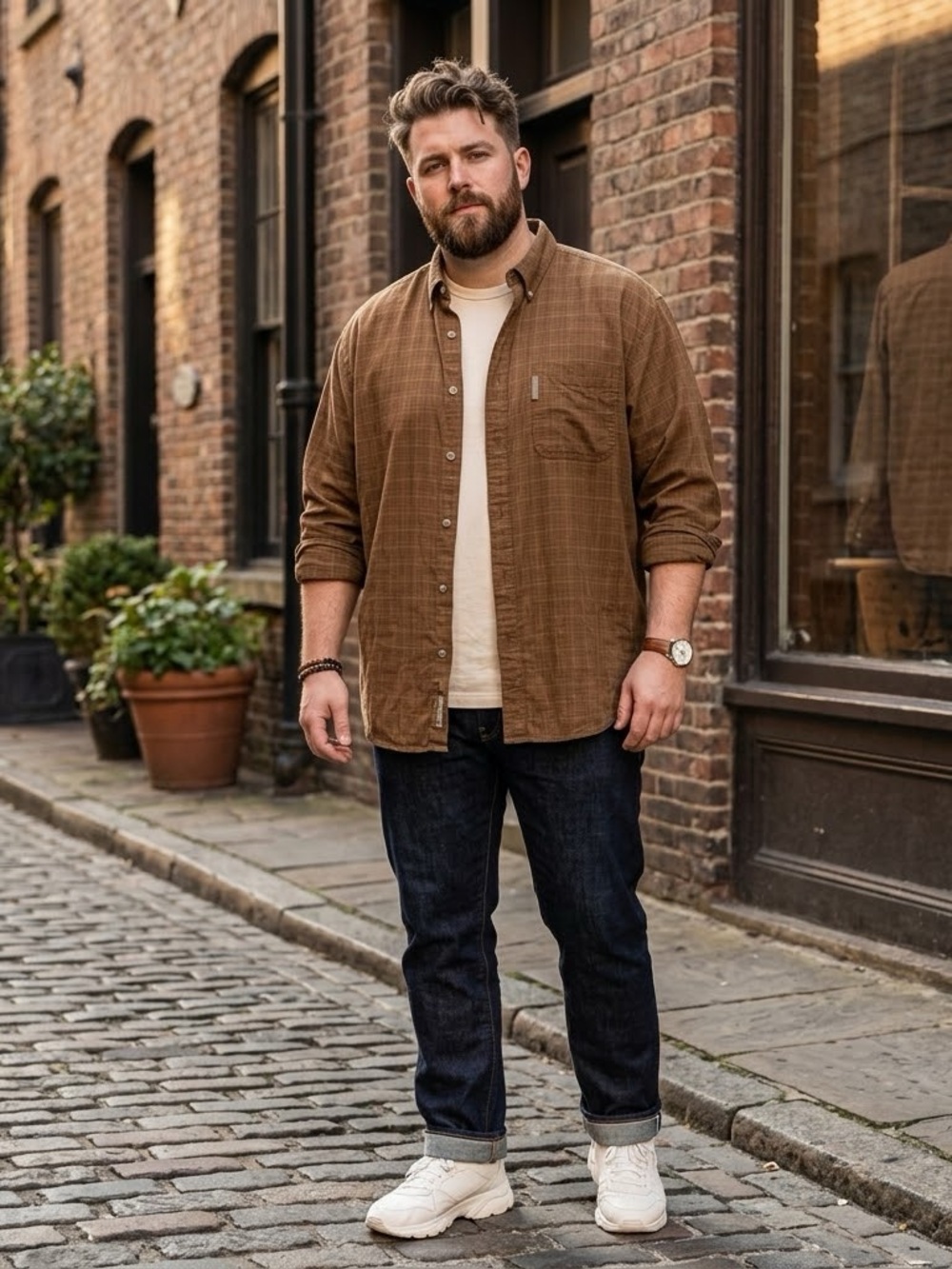 Columbia Button Down Oversized Long Sleeve
